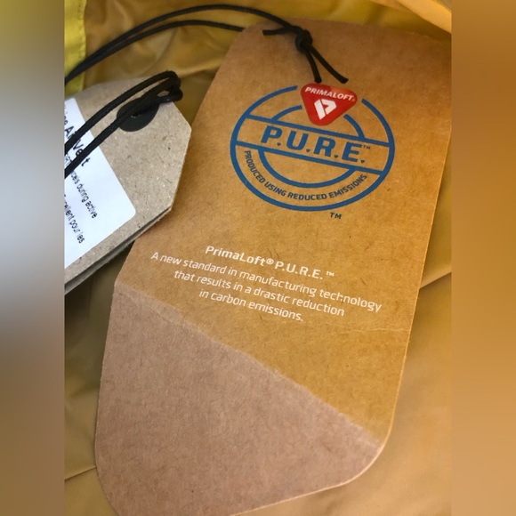 NWT prAna Alpine Air Quilted Vest in Yellow - Picture 4 of 8